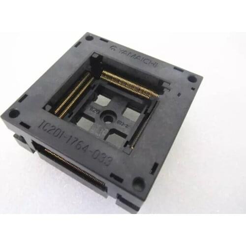Original YAMAICHI LQFP176 IC201-1764-033 QFP176 IC burning seat programming adapter test socket conversion programmer