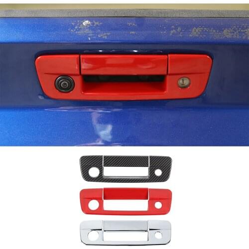 Fit for Dodge Ram 2010-2017 Exterior Rear Door Tailgate Handle Cover Trim Car Decoration Accessories