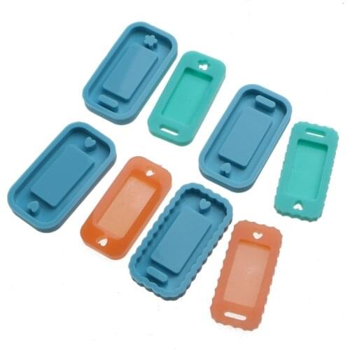 J60E Note Card Label Card Key Chain Silicone Mold Applied in Microwave Oven Refrigerator Suitable for freezer and Dishwasher