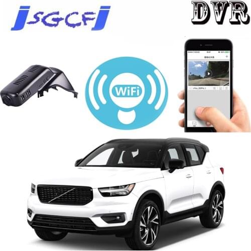 Special Car Road Record WiFi DVR Dash Camera Driving Video Recorder HD Night Vision For Volvo XC40 2018~2021