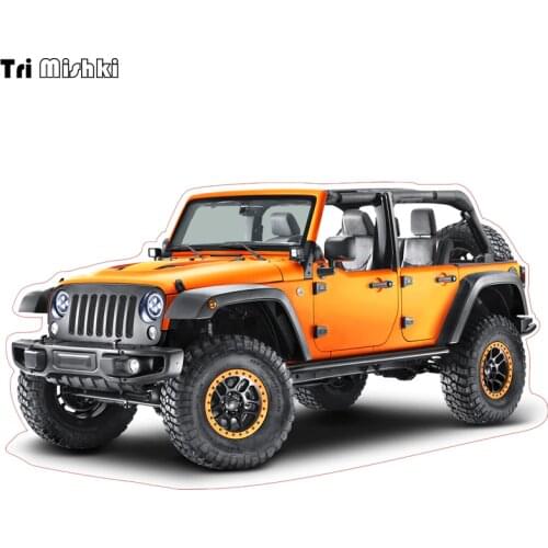 Tri Mishki WCS052 20x11cm for Jeep car sticker funny colorful car stickers auto automobile decals