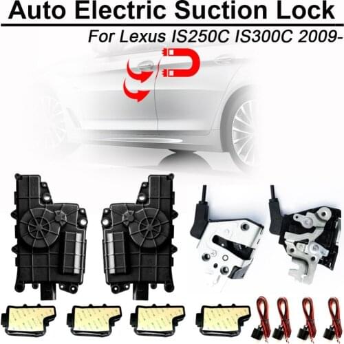 CARBAR Smart Auto Electric Suction Door Lock for Lexus IS IS250C IS300C Automatic Soft Close Super Silence Car Vehicle Door