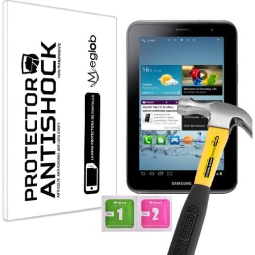 Screen protector Anti-Shock Anti-scratch Anti-Shatter compatible with Tablet Samsung Galaxy Tab 2 7 0