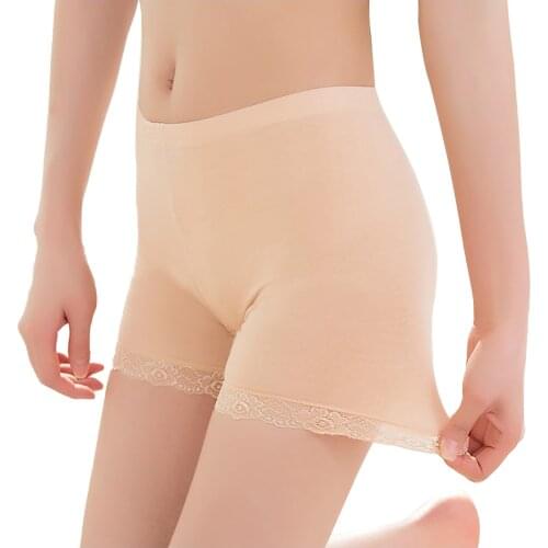 Women Plus Big Size Safety Pants Soft And Comfortable Modal Material Shorts With Lace Panties Шорты Женские Летние Женские Шорты