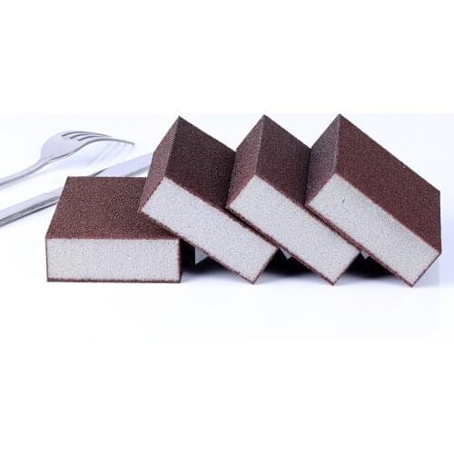 1/4 pcs High Density Emery Magic Melamine Sponge For Cleaning Homeware Kitchen Sponge Removing Rust Rub