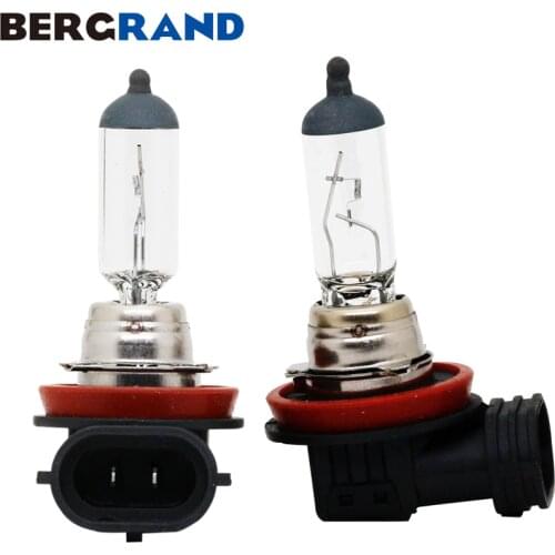 2PCS H16 12V 19W Halogen Bulb Fog Light Bulb 3100K Hard Glass PGJ19-3 Head Lamp light bulbs for Auto Replacement For Toyota