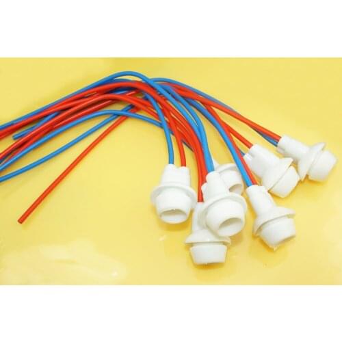 2pcs/lot T10 W5W automobile small led light bulb wedge hard adaptor socket connector car t10 lamp holder adapter base plug