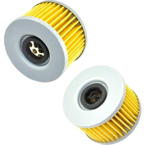 2pcs Motorcycle Engine Oil Filter for Honda CX400 CB450 CM450 CMX450 CX500 GL500 CBX550 CX650 GL650 MUV700 SXS700 CBR250 CM250