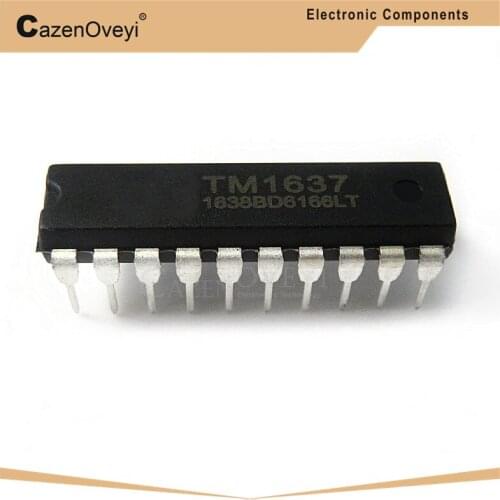 5pcs/lot TM1637 1637 DIP-20 In Stock