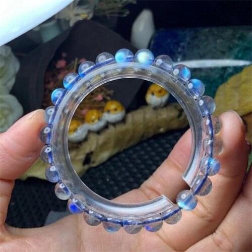 AA Grade Labradorite Bracelet Natural Gem stone Energy Power Bracelet High Quality Handmade Mala Beads Bracelet