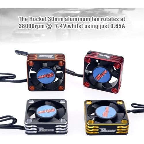 T6 Aluminium Cooling Fan 28000RPM Heat Dissipation for 540 Brushless Motor Drone RC Accessories