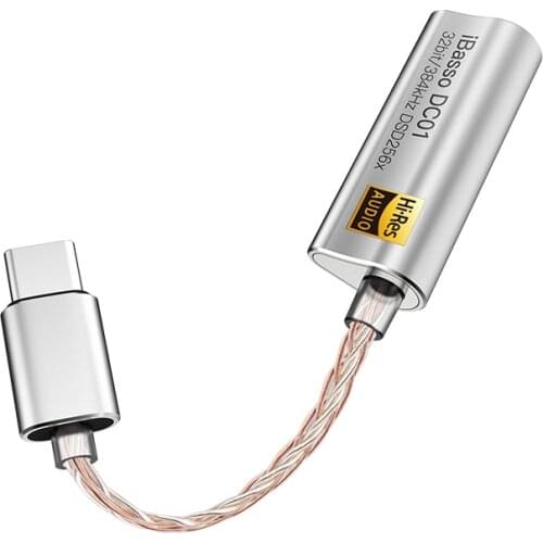 IBasso DC01 AK4493 Mobile Phone 2.5 Balanced HiFi TYPE-C Decoding DAC Amplifier
