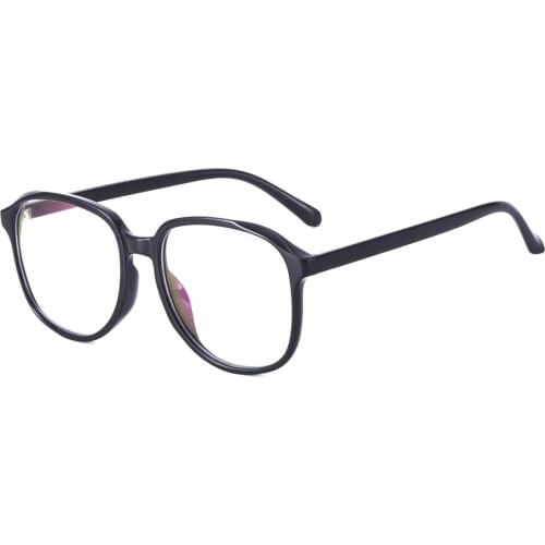 Lightweight TR90 Oversized Eyeglasses Men and Women Fashion Transparent Full Rim Large Eyewear Frame For Prescription Lenses