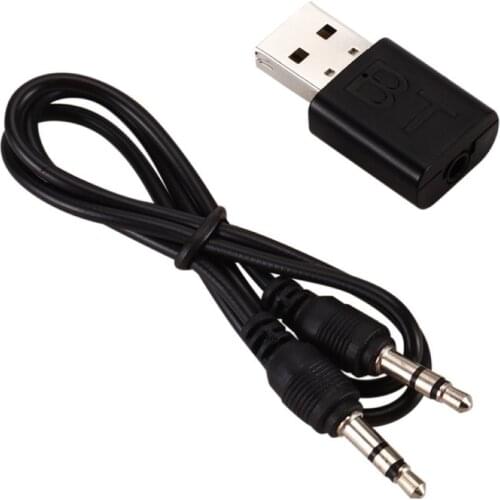 Mini 3.5mm Jack Bluetooth 4.0 Car Kit Wireless Music Stereo Audio Receiver Adapter Auto Bluetooth AUX for Car Radio MP3 PC