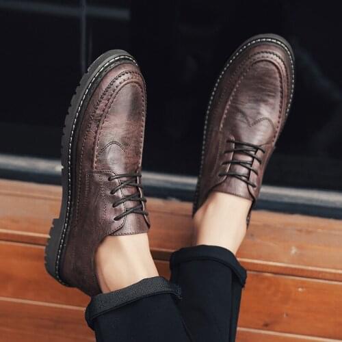 Moccasins leather flat business zapatos classic black Mens Men boots mens summer brown shoe athletic mens Moccasins sneakers de