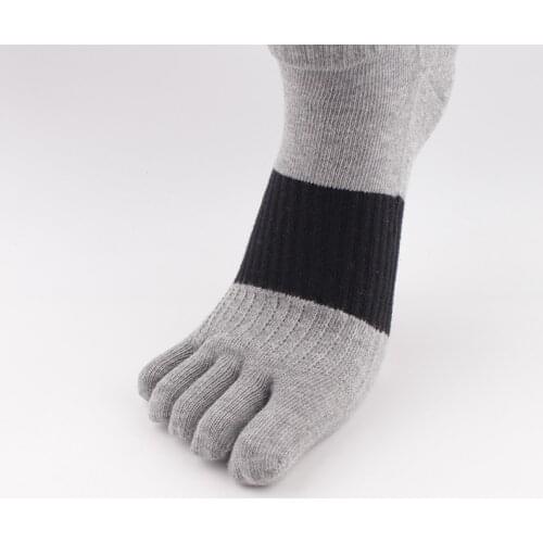 New Product Hot Style Mens Five-finger Socks With Breathable Sports And Quick-drying Breathable Deodorant Cotton