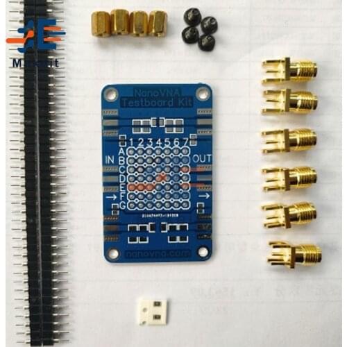 NanoVNA Professional Testboard Kit for VNA Vector Network Analysis Test Demo Board High Accuracy Testboard Filter Tool Parts