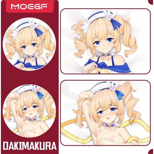 MGF Anime Dakimakura Genshin Impact Hugging Body Pillow Case Barbara Throw Cushion Pillow Cover