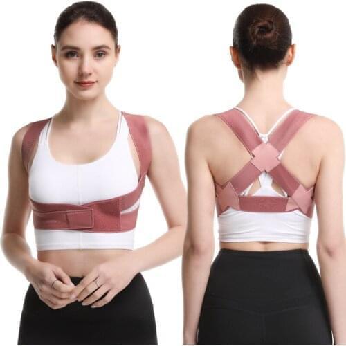 NEW Back Support Belt Back Posture Corrector Shoulder Back Support Belt Lumbar Braces Belt Shoulder Posture Correction