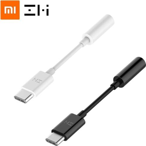 Original ZMI usb type c to 3.5mm headphone jack adapter aux Audio converter for huawei mate 20 pro P30 xiaomi 9 8 6 5 mix 3 usbc