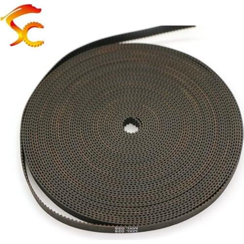 High Quality 10Meters T2.5 6mm Timing Belts width 6mm Rubber with fiberglass Metric Trapezoid open ended belt pulley 3D Printe