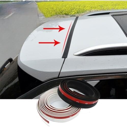 1.6m Rubber Car Trunk Edge Sealing Strip For Mitsubishi Lancer x 10 Outlander 3 ASX montero Nissan Qashqai J11 J10 Juke X 2021