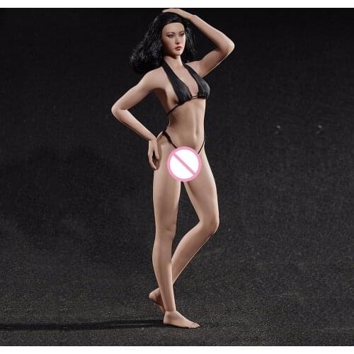 TBLeague 1/6 female figure mid chest pale suntan color narrow shoulders S16A female action figure body model doll