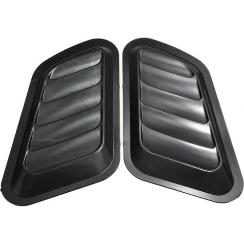 1Pair Durable Car Decorative Air Flow Intake Scoop Turbo Bonnet Vent Cover Hood Fender Car Accessories Supplies Products