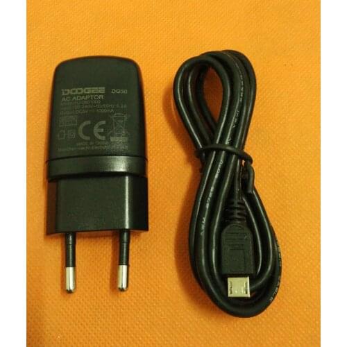 100% Original Travel Charger Plug Adapter+ USB Cable for Doogee Y100 Plus MTK6735 Quad Core 5.5 Inch HD 1280x720 Free shiping