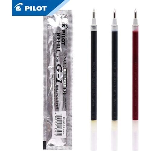 12 pcs/lot Gel Ink Refill Japan Pilot BLS-G1-5 0.5 stationery office and school pen wholesale w/TRACKING