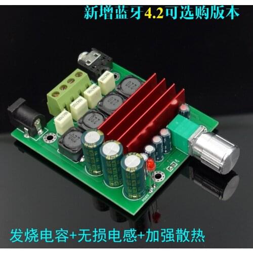 2.0 HIFI level TPA3116 digital power amplifier board TPA3116D2 also bought TDA2030 Bluetooth 4.2