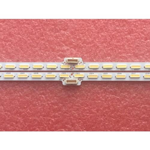 2Pieces/lot FOR Sony KD-5x8500c LCD backlight YLS-HRN55_7020_REV2 aluminum plate 75.P3F12G001 15904N 1PCS= 64LED 596MM