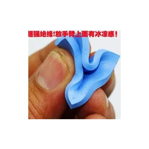 5PCS 15*15*1.0mm Notebook silicone pad Thermal Conductive Silicone Pads for graphics card/memory/north& south bridge chip Cool