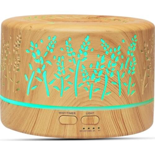 Aromatherapy machine air humidifier USB wood grain ultrasonic aromatherapy essential oil aromatherapy humidifier 700ML