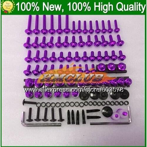 Fairing bolts full screw kit For HONDA NSR250R MC18 PGM2 NSR 250R NSR250 R NSR250RR 88 89 1988 1989 CL92 Nuts bolt screws Nut