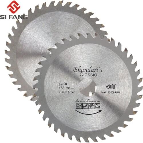 125mm 5inch Saw blade carbide tipped wood cutting disc for DIY&decoration general wood cutting