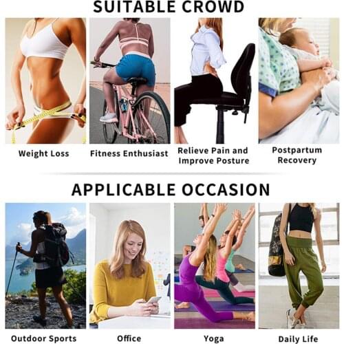 Womens waist trainer neoprene belt for weight loss slimming waist shaper belly control belt slimming sweat fat burning belt