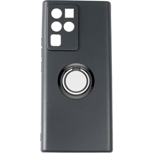 For ZTE Axon 30 Ultra 5G 6.67" Axon30 30 Pro+ Plus A2022P Back Ring Holder Bracket Phone Case Smartphone TPU Soft Silicone Cover