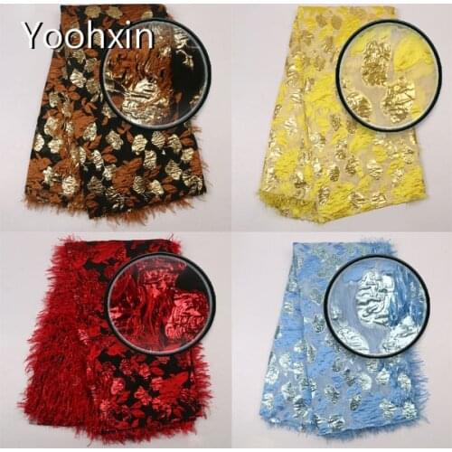 HOT lace embroidery african fabric flower lace collar Fabric Sewing DIY ribbon african Brocade Feathers lace dress craft guipure