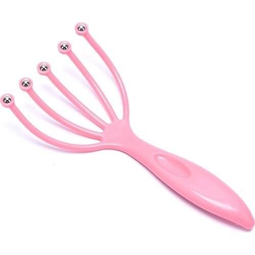 Hot seller Scalp massager Steel Ball head Massage Relaxation Five-Jaw Ball Massager for head