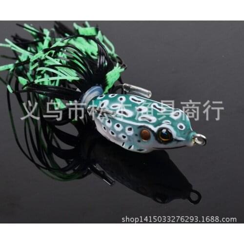 100pcs/lot 2" 5.08cm classic bait lures lures 0.24OZ 6.86g Ray frog Fishing Bait dwrs6114e blackfish Swimbait