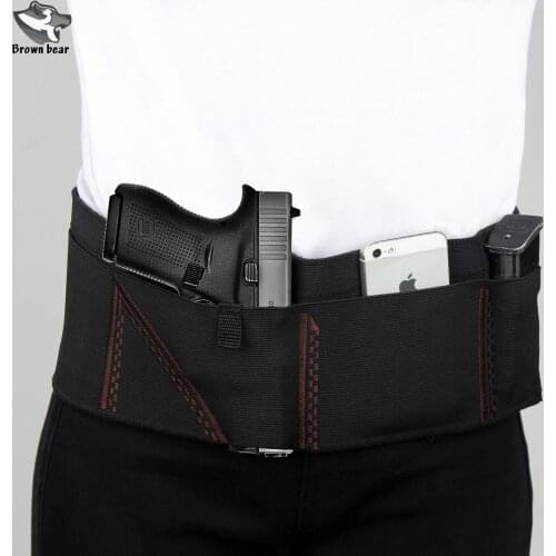 Kosibate Concealed Belly Band Holster for Women Gun Holster Tactical Hand Gun Holster