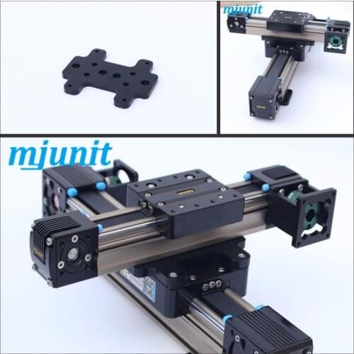 MJUNIT MJ60 total length Cnc 30kg load competitive price linear guide rail for one axis drive
