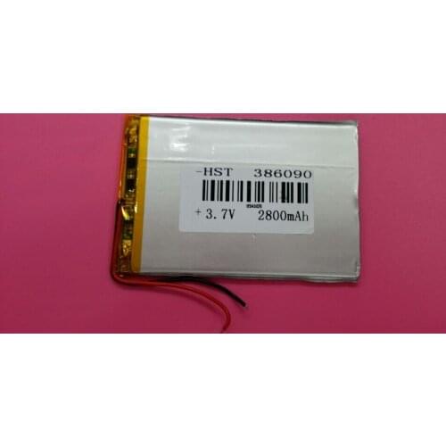 New polymer lithium battery, 386090 3.7V, Tsinghua Tongfang dry battery package Rechargeable Li-ion Cell