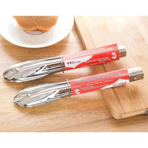 BBQ Accessories Cooked food clip cookware stainless steel barbecue Bun clip baked biscuits cakes Kitchen Tools