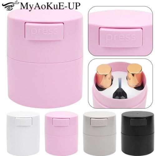 Eyelash Glue Storage Tank Holder Container Adhesive Stand Activated Carbon Sealed Cosmetic Jar eyelash Extension Makeup Tool