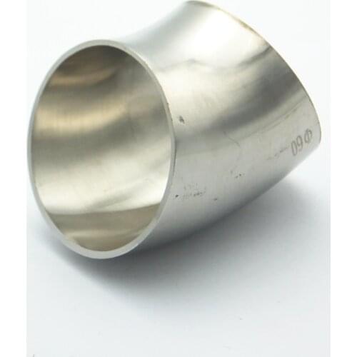 34mm OD 304 Stainless Steel Sanitary Weld 45 Degree Elbow Pipe Fitting For Home Brew Homebrew Wine Beer Brewing