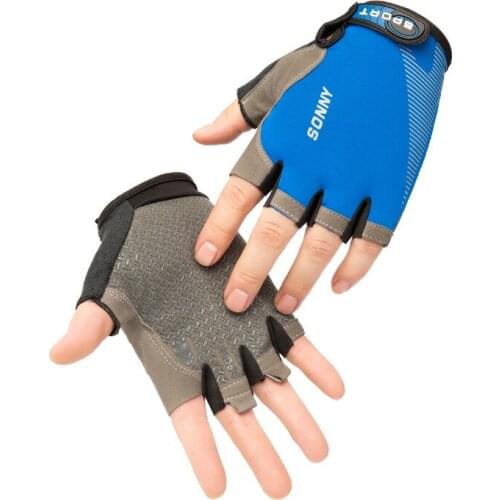 Half-Finger Sports Gloves Comfortable Breathable Waterproof Fashion Unisex High Elasticity Outdoor Cycling Fitness Gloves