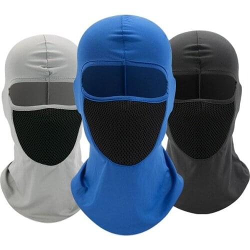 Tactical Full Face Mask Cap Balaclava Neck Hood Sports Men Women Military Bandana Scarf Men sun headgear
