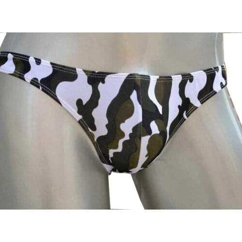 Low waist Mens Camouflage Panties male sexy briefs Underwear ZJH260C